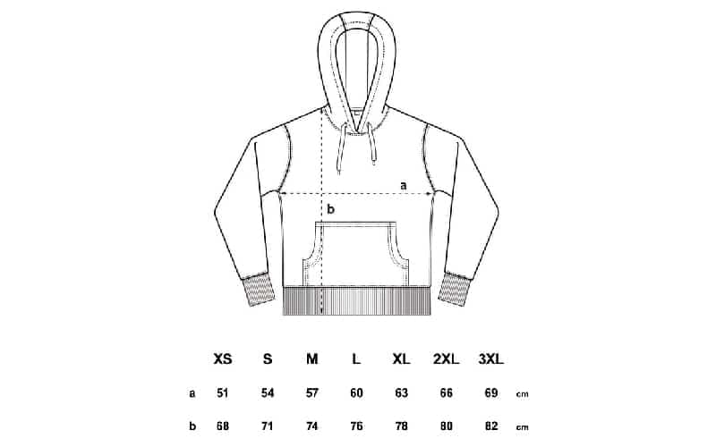 Pulli schwar_Groeßentabelle_mini_Zeichenfläche 1